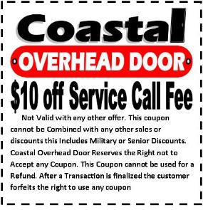 Coastal Overhead Door Gulf Breeze Fl Coupon Garage Door