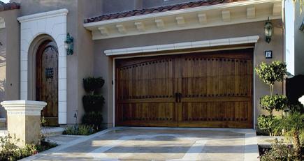 coastal overhead door - wood garage door